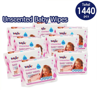 Tollyjoy Unscented Baby Wipes - 2 In 1 (Promo)