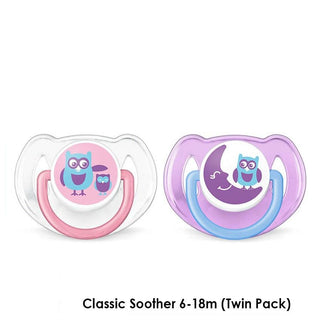 Buy pink Philips Avent Fashion Pacifiers 2pcs (6-18 months)