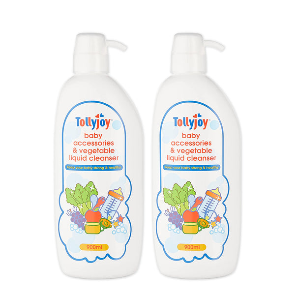 Tollyjoy Baby Accessories and Vegetable Liquid Cleanser 900ml (2 / 4 / 6 / 8 bottles) (Promo)