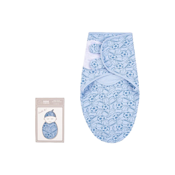 Luvable Friends Bebe Comfort Wrap Swaddle Blanket (0-3 Months)