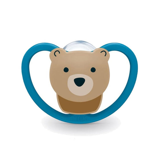 NUK Space Silicone Soother Pacifier (0-6/6-18/18-36 Months)