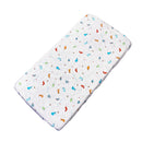 My Bunny Friend Fitted Sheet For Baby Mattress (Bunny Party) (71x132cm)-2