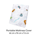 My Bunny Friend Portable Mattress Cover (Bunny Party)(66x96x7.6cm)-2