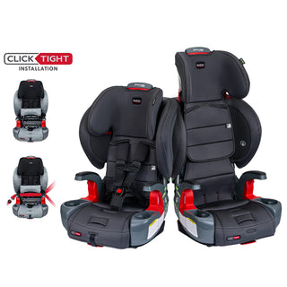 Buy cool-n-dry-charcoal Britax Grow With You Click Tight US Booster Seat