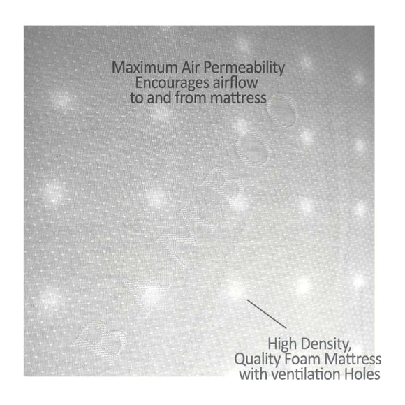 BabyOne Premium Bamboo High Density Baby Mattress Antidustmite / Antifungus / Antibacteria (Playpen / Baby Cot)