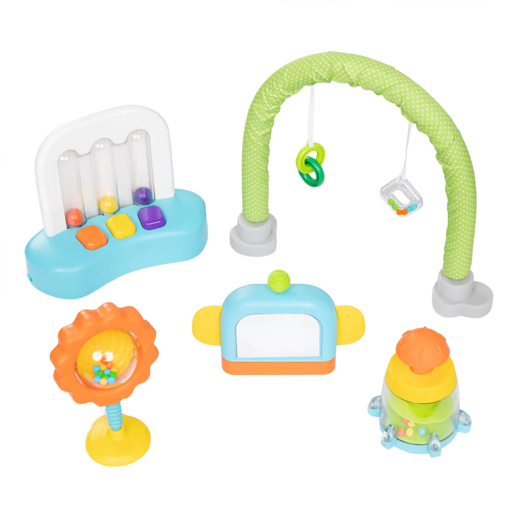 Baby Trend Bounce N Dance 4-in-1 Activity Center Walker (Hexagon Dots)