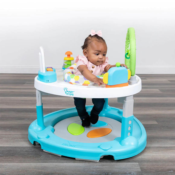 Baby Trend Bounce N Dance 4-in-1 Activity Center Walker (Hexagon Dots)