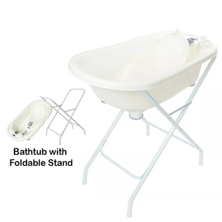 Bonbijou Premium Bath Tub With Stand & Thermometer (Grey) (Promo)