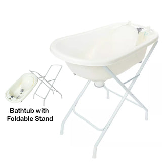 Bonbijou Premium Bath Tub With Stand & Thermometer (Grey) (Promo)