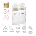 SofTouch™ Wide Neck PP Nursing Bottle Twin Pack (160ml/240ml)