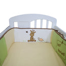 Babydreams 100% Cotton Bumper Set with Embroidery - 25x200cm x 2 Half Bumper-3
