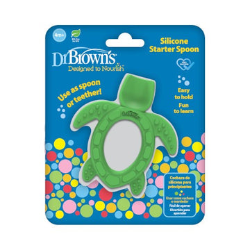 Dr Brown's Silicone Starter Spoon- Turtle - 0