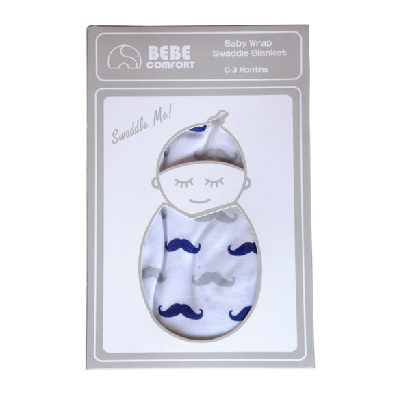 Luvable Friends Bebe Comfort Wrap Swaddle Blanket (0-3 Months)