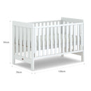 Australia Boori Daintree Premium Convertible Cot Bed + FREE Toddler Bed Guard-12