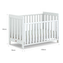 (Pre-order) [Free Installation] Australia Boori Daintree Premium Convertible Cot Bed + FREE Toddler Bed Guard - ETA Mid of May