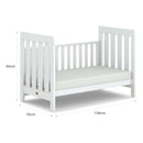 Australia Boori Daintree Premium Convertible Cot Bed + FREE Toddler Bed Guard-16