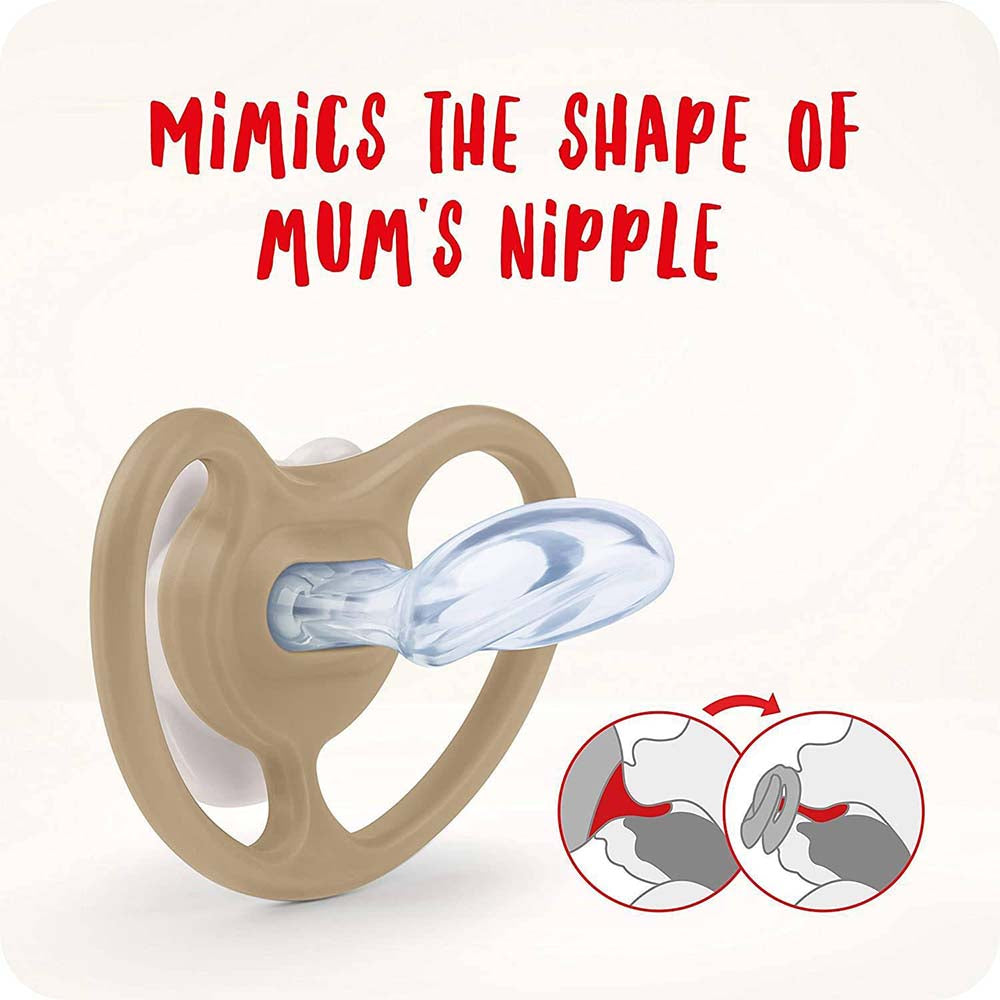 NUK Space Night Pacifier Glow in the Dark - 3 design (Suitable for 0-6M / 6-18M / 18-36M)
