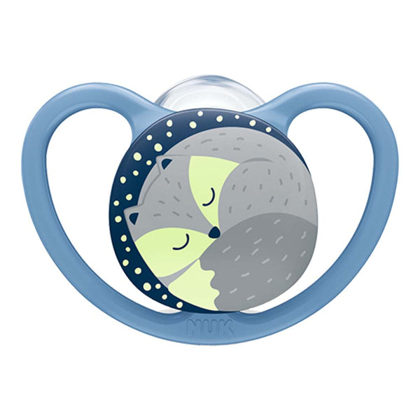 NUK Space Night Pacifier Glow in the Dark - 3 design (Suitable for 0-6M / 6-18M / 18-36M)
