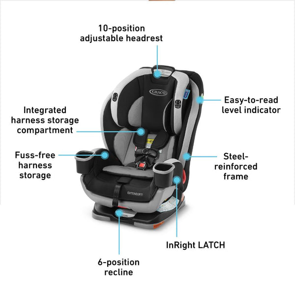 Graco Extend2fit 3 In 1 Convertible Car Seat (Garner)