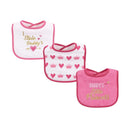 Luvable Friends 3pcs Drooler Bib-1