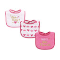 Luvable Friends 3pcs Drooler Bib