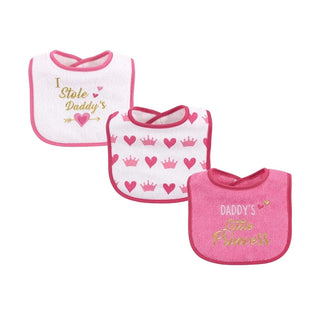 Buy girl-daddy Luvable Friends 3pcs Drooler Bib