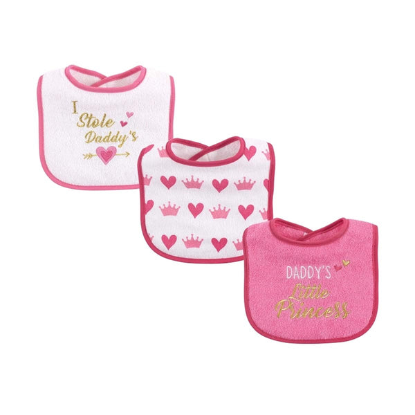 Luvable Friends 3pcs Drooler Bib