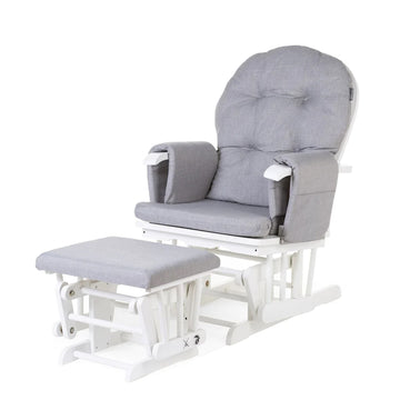 Childhome Gliding Chair Round With Footrest - 0