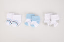 Hudson Baby 3pcs Terry Socks With Non-Skid (0-6M)-20