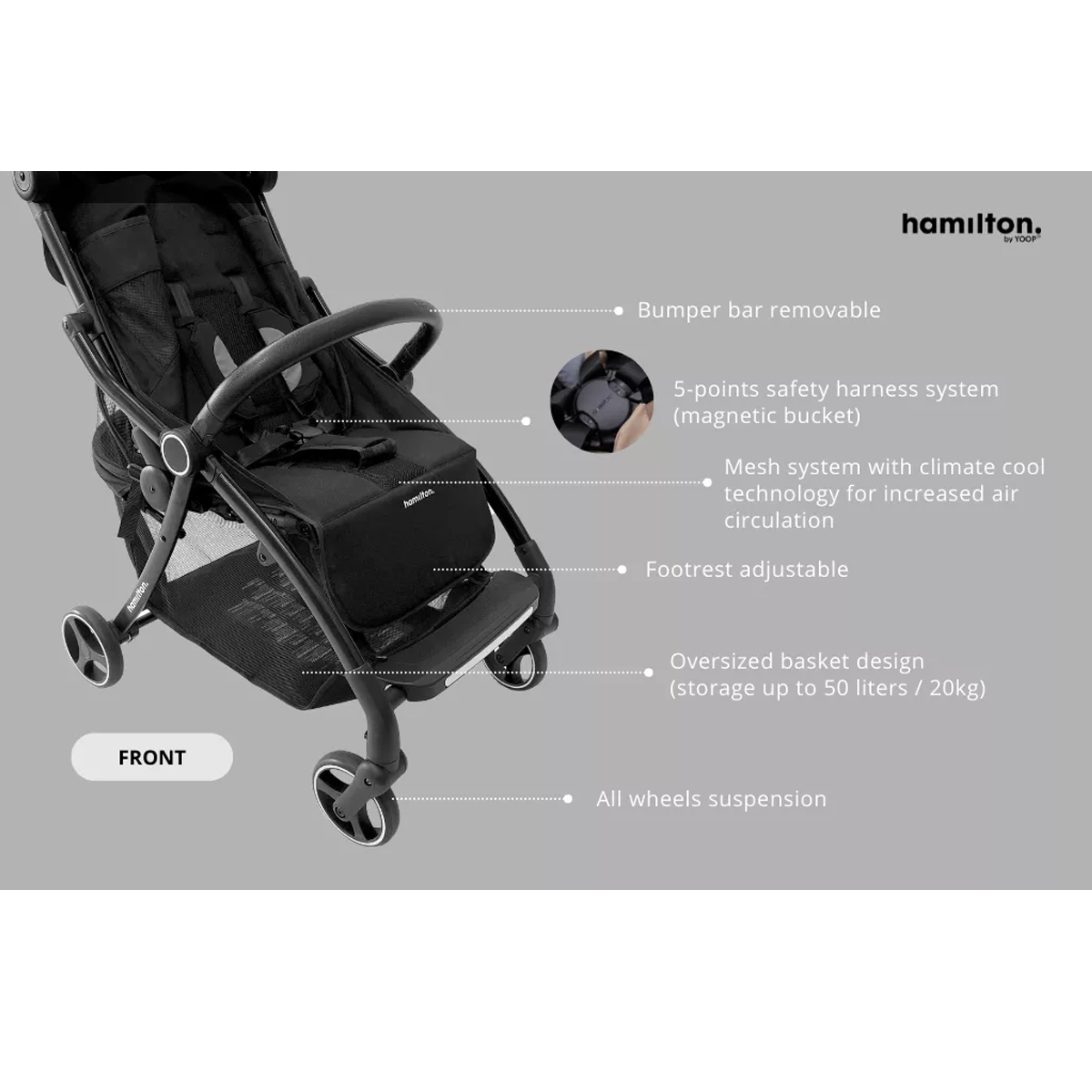 Hamilton Z1/XL Stroller