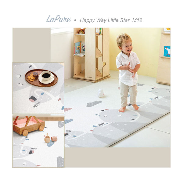 Parklon LaPure Bumper Playmat - Happy Way Little Star (M12/L15/XL15)