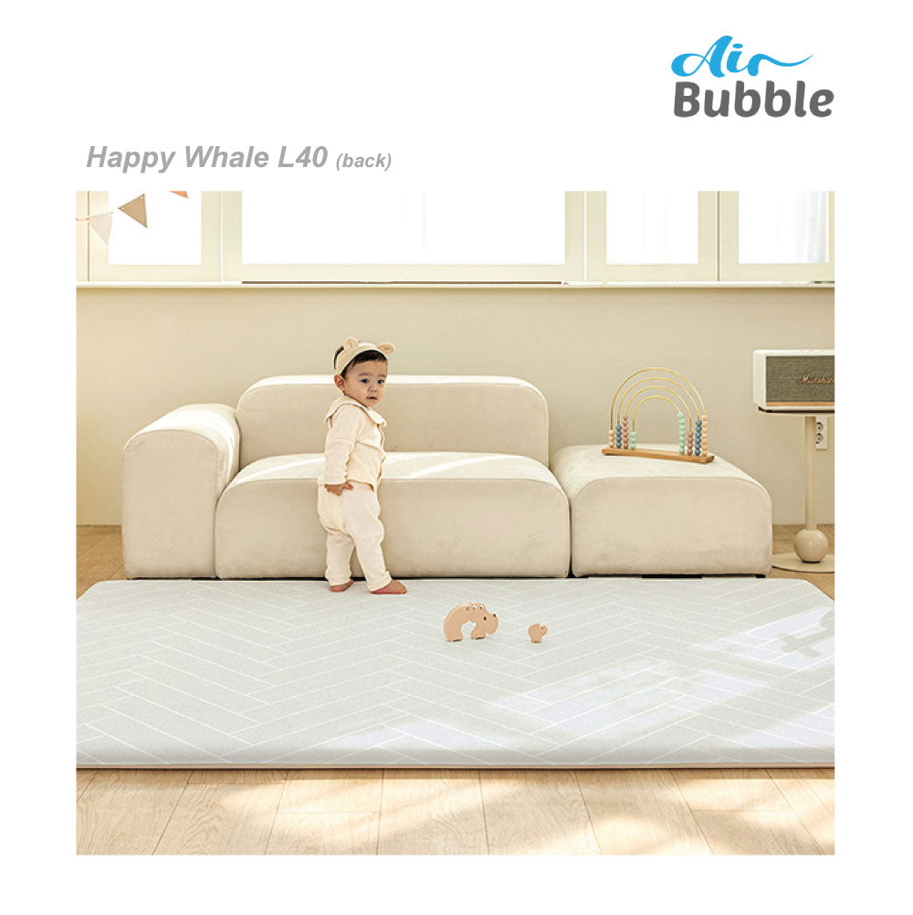 Parklon Air Bubble PVC Mat- Happy Whale (L40)