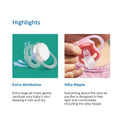 Philips Avent Ultra Air Nightlight Baby Soother (18m+)