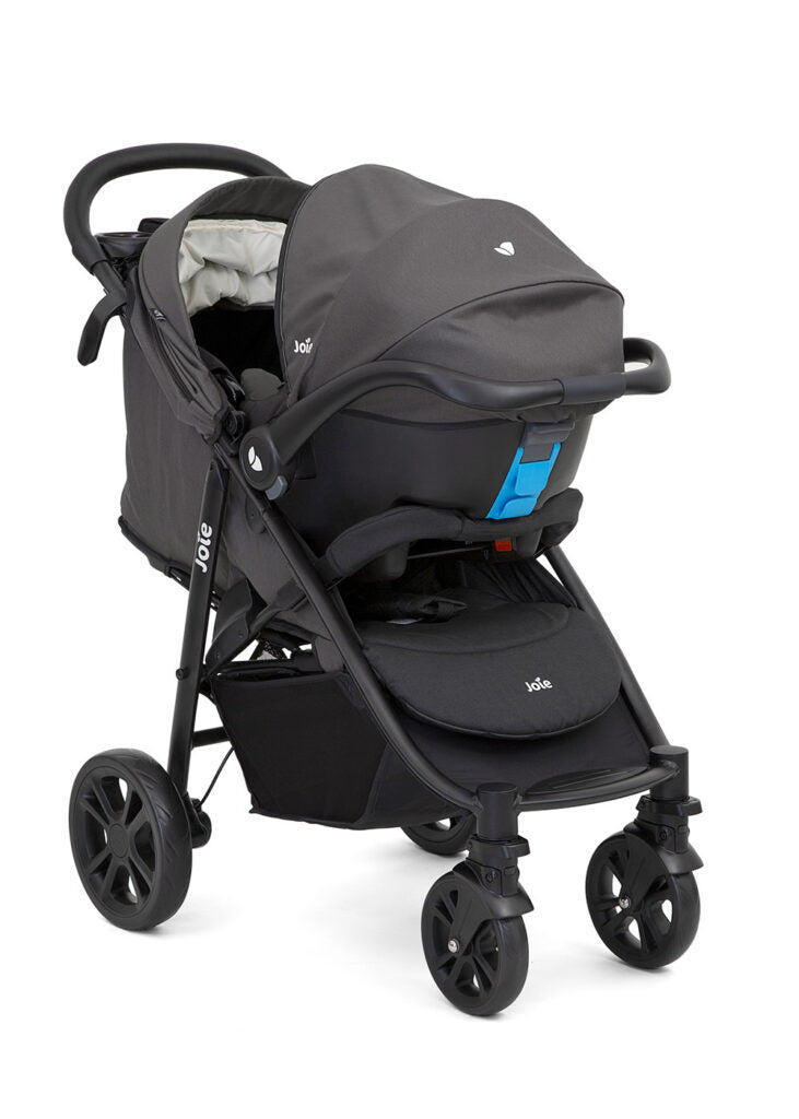 Joie Litetrax4 Travel System Stroller FREE Rain Cover (1-Year