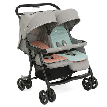 Joie Aire Twin Stroller + Rain Cover (1-Year Warranty) - 0