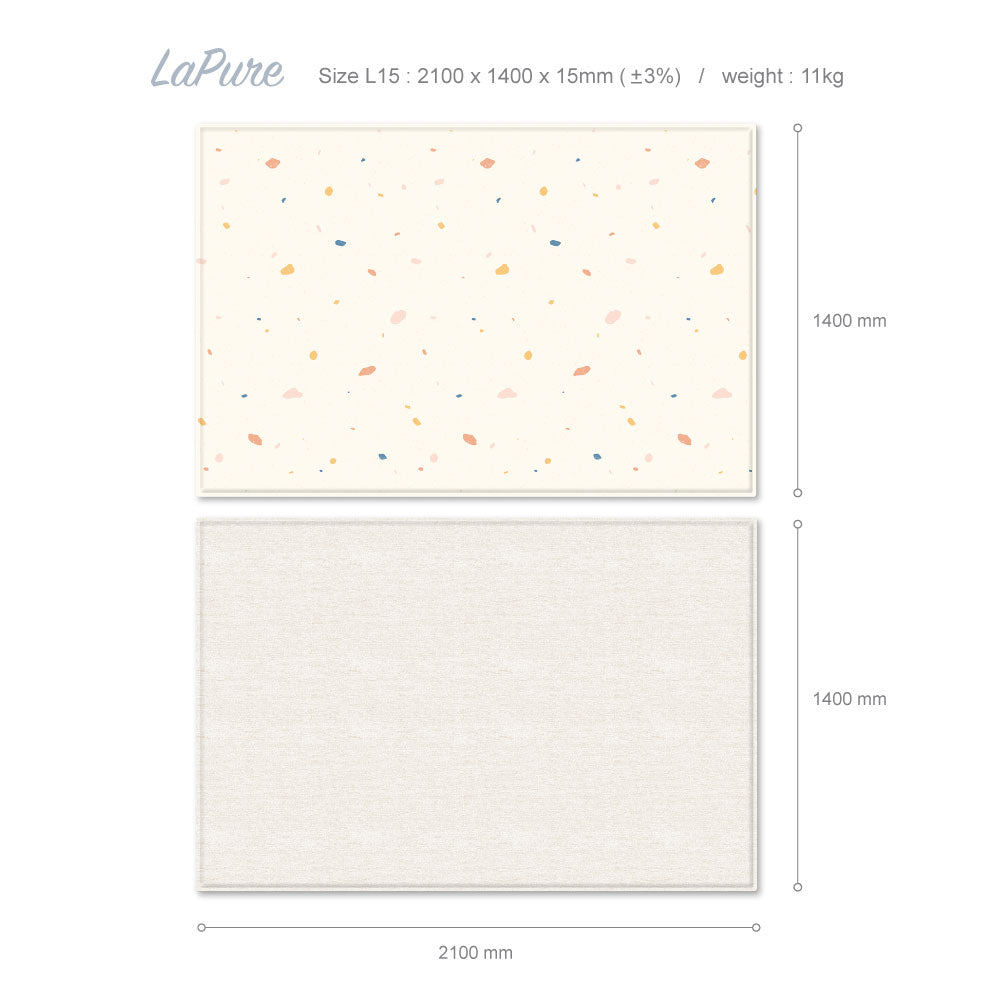Parklon LaPure Bumper Playmat - Jelly Terrazzo (S/M/L)