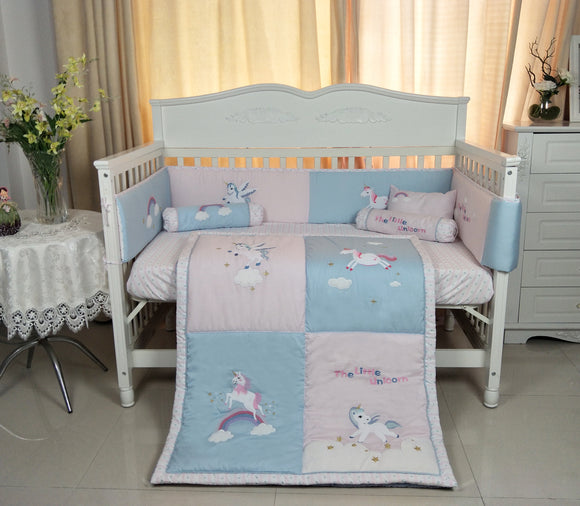 Babydreams 100% Cotton 7 pcs Bedding Set with Embroidery
