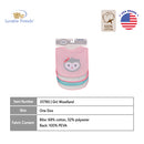 Luvable Friends 4pcs EMB Bib With PEVA Back-4