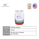 Luvable Friends 4pcs EMB Bib With PEVA Back-10