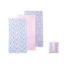 Hudson Baby 3pcs Flannel Receiving Blanket-1