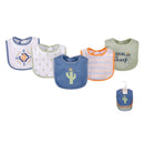Hudson Baby 5pcs Drooler Bib-1
