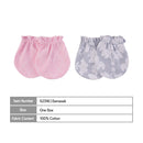 Hudson Baby 2 Pairs Scratch Mittens Set (100% Cotton)-11