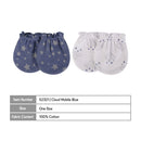 Hudson Baby 2 Pairs Scratch Mittens Set (100% Cotton)-14
