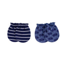 Hudson Baby 2 Pairs Scratch Mittens Set (100% Cotton)-8