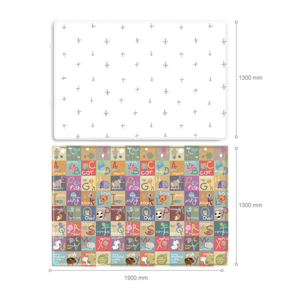 Parklon LaPure Bumper Playmat Animal Shiny Cross Size M(1900 x 1300 x 12mm) (M12)