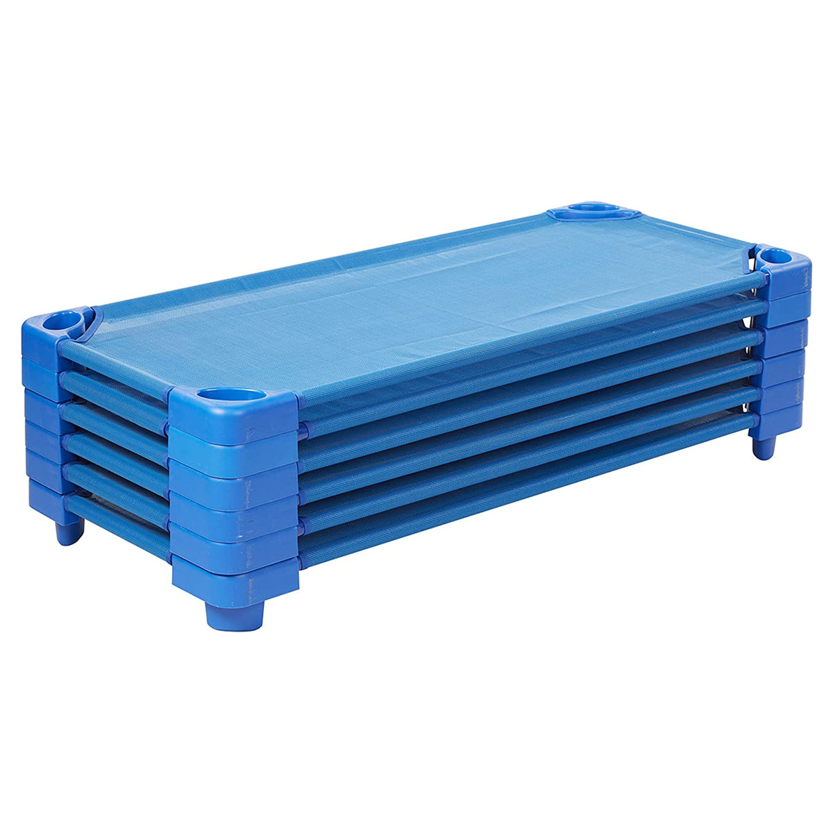 ECR 4Kids Stackable Standard Rest Cot (23x40 / 58cm x 101cm x 5cm) (23 x 52 / 132cm x 58cm x 5cm)