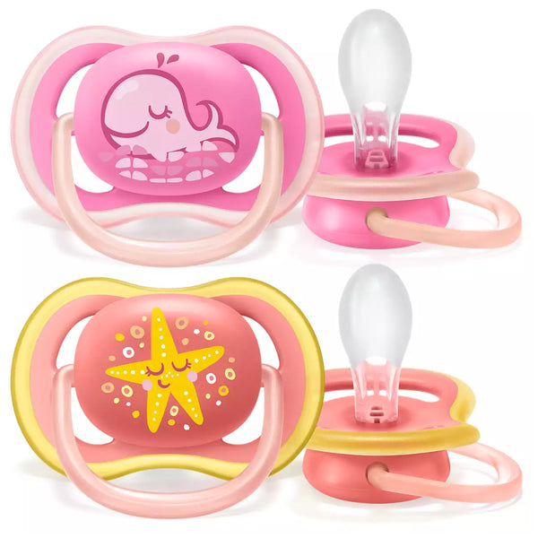 Philips Avent Premium Ultra Air Pacifier Twin Pack (0-6M / 6-18M / 18M+)