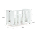 [Display Set] Australia Boori Classic Convertible Baby Cot/ Toddler Cot + FREE Toddler Bed Guard-4