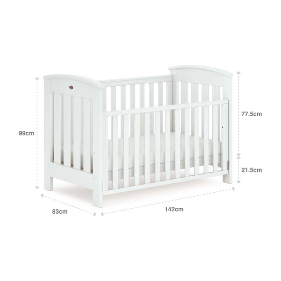 [Display Set] Australia Boori Classic Convertible Baby Cot/ Toddler Cot + FREE Toddler Bed Guard