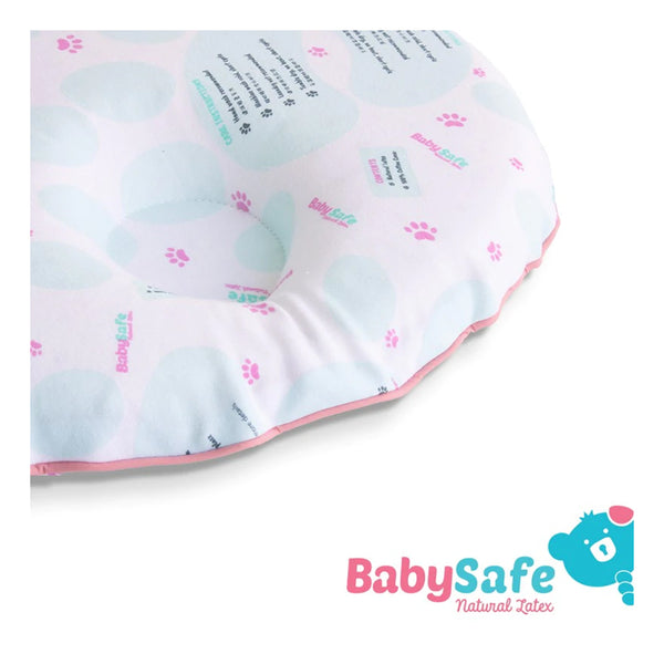 BabySafe Newborn Latex Pillow with Case